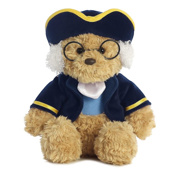 Aurora® - Bear - 10" Ben Franklin Bear