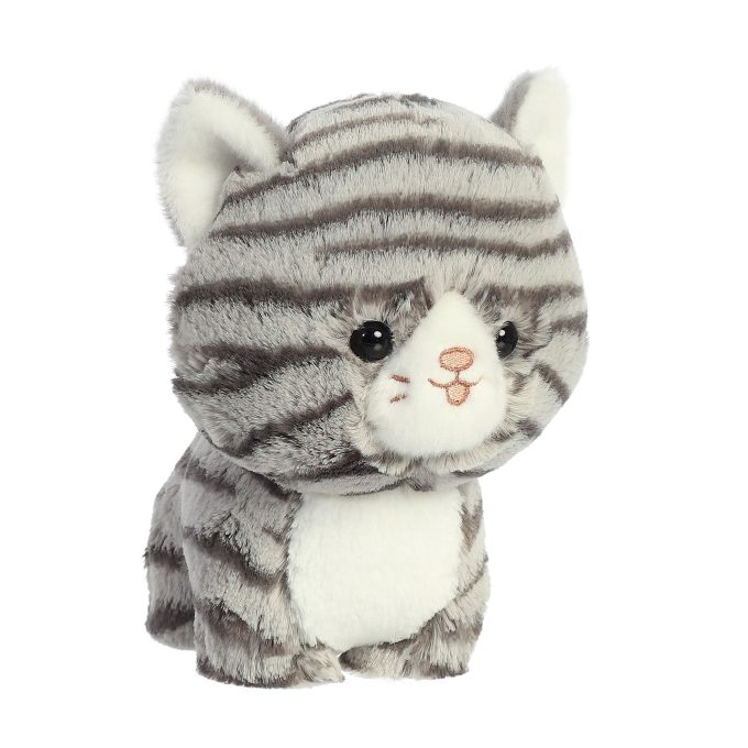 Aurora® - Teddy Pets™ - 7" Grey Tabby
