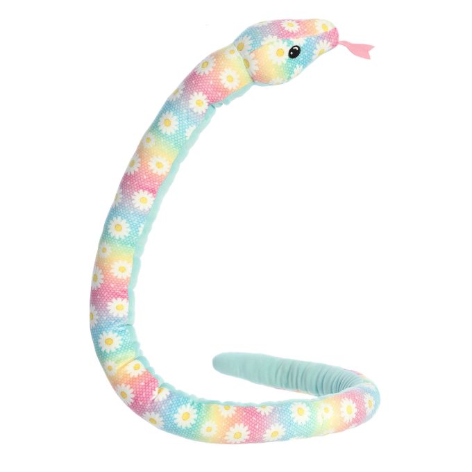 Aurora® - Snake - Kusheez™ - 51" Daisy Rainbow