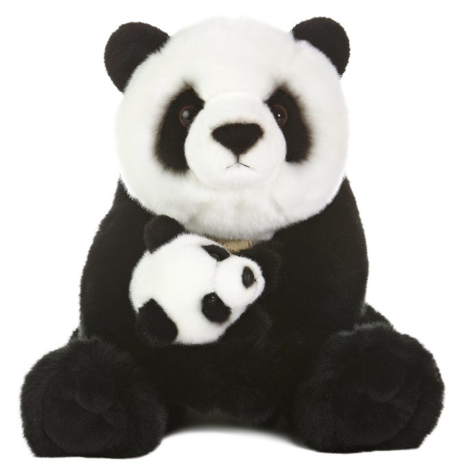 Aurora® - Miyoni® - 15" Panda With Cub