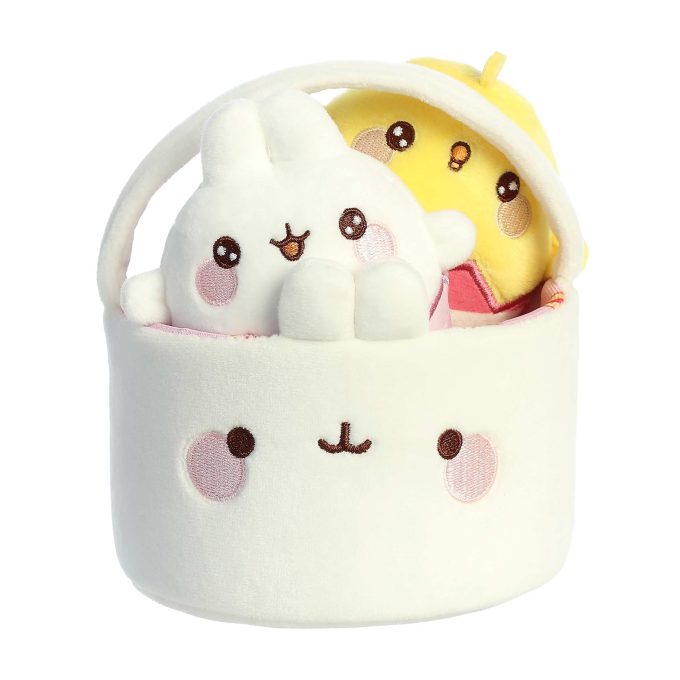 Aurora® - Molang - 6" Molang Easter Basket
