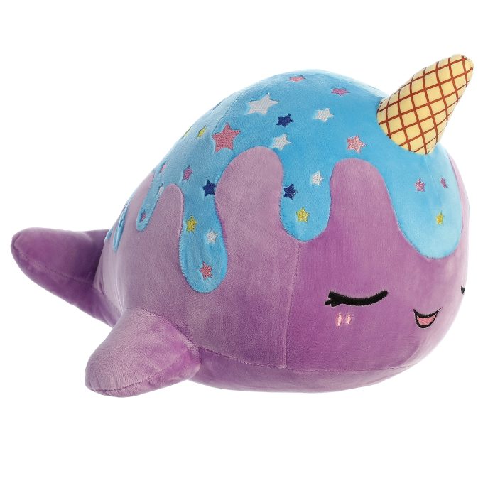 Aurora® - Tasty Peach® - 12.5" Blue Moon Nomwhal