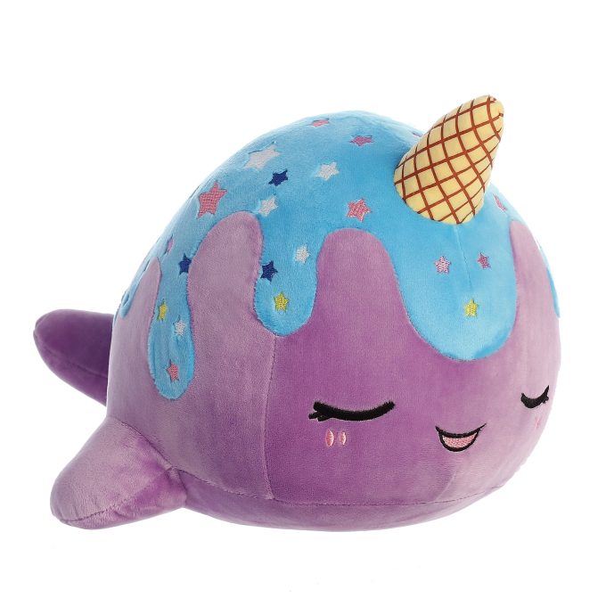 Aurora® - Tasty Peach® - 12.5" Blue Moon Nomwhal