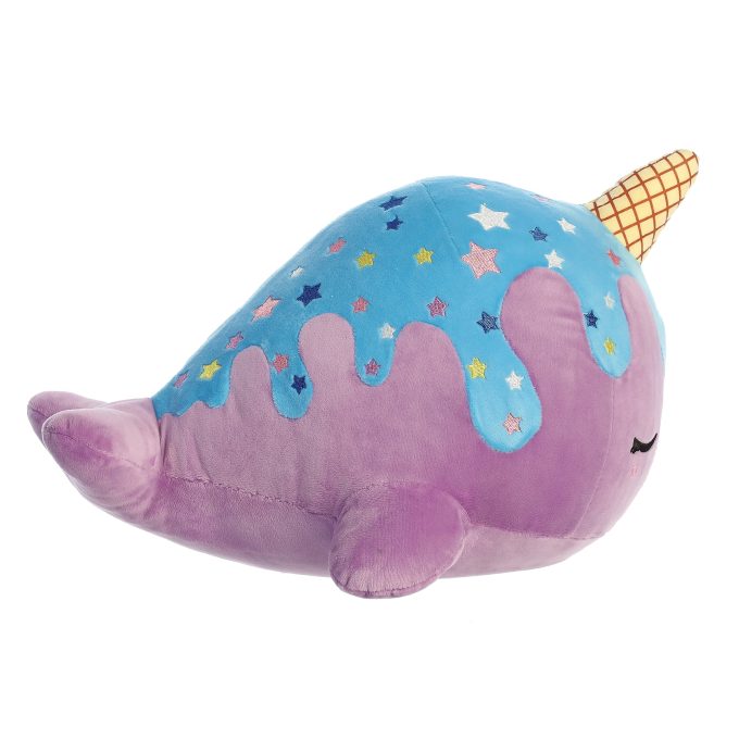 Aurora® - Tasty Peach® - 12.5" Blue Moon Nomwhal