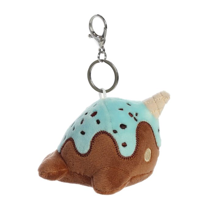 Aurora® - Tasty Peach® - 4" Mint Chocolate Nomwhal Clip-On