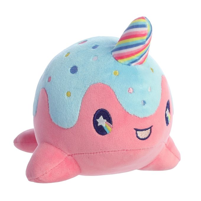 Aurora® - Tasty Peach® - 7" Lollipop Nomwhal