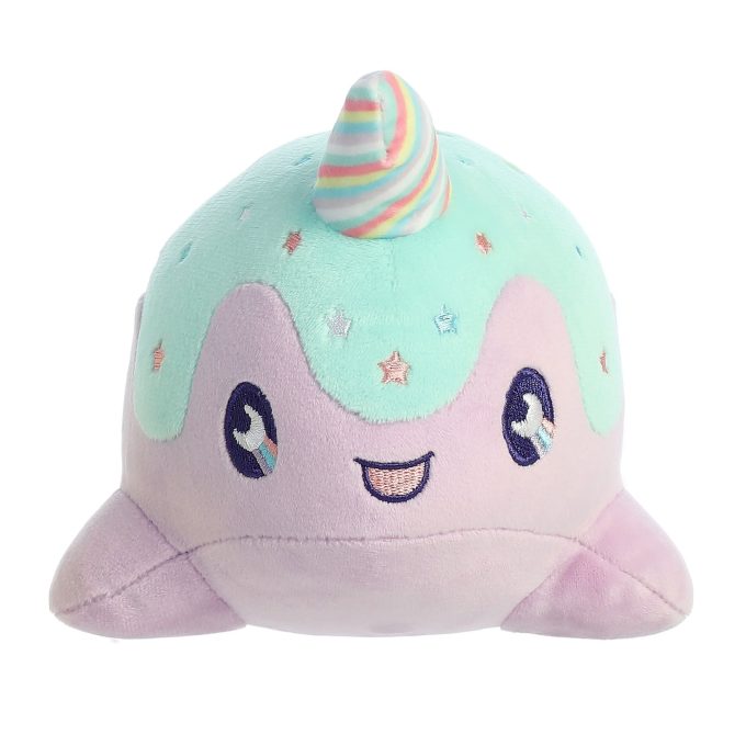 Aurora® - Tasty Peach® - 7" Pastel Lollipop Nomwhal