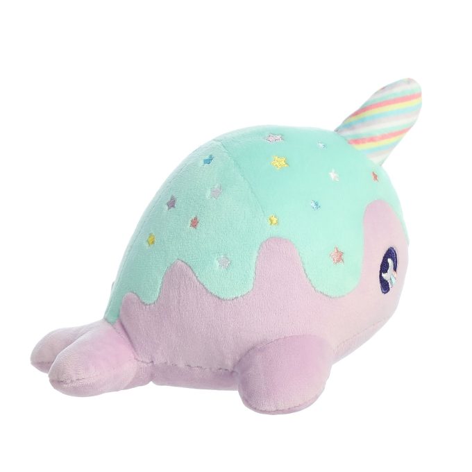 Aurora® - Tasty Peach® - 7" Pastel Lollipop Nomwhal