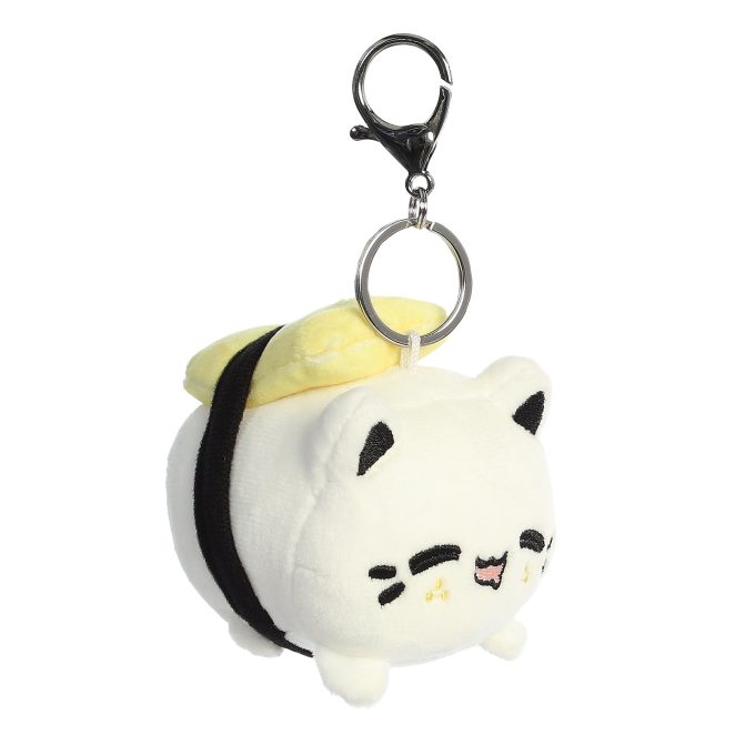 Aurora® - Tasty Peach® - 3.5" Tamago Sushi Meowchi Clip-On