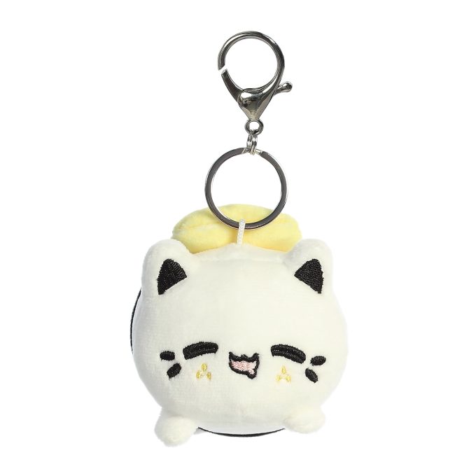 Aurora® - Tasty Peach® - 3.5" Tamago Sushi Meowchi Clip-On