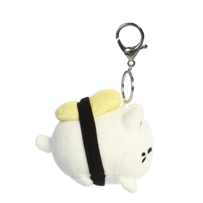 Aurora® - Tasty Peach® - 3.5" Tamago Sushi Meowchi Clip-On