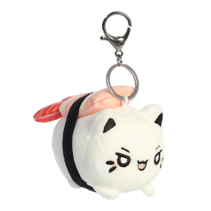 Aurora® - Tasty Peach® - 3.5" Shrimp Sushi Meowchi Clip-On
