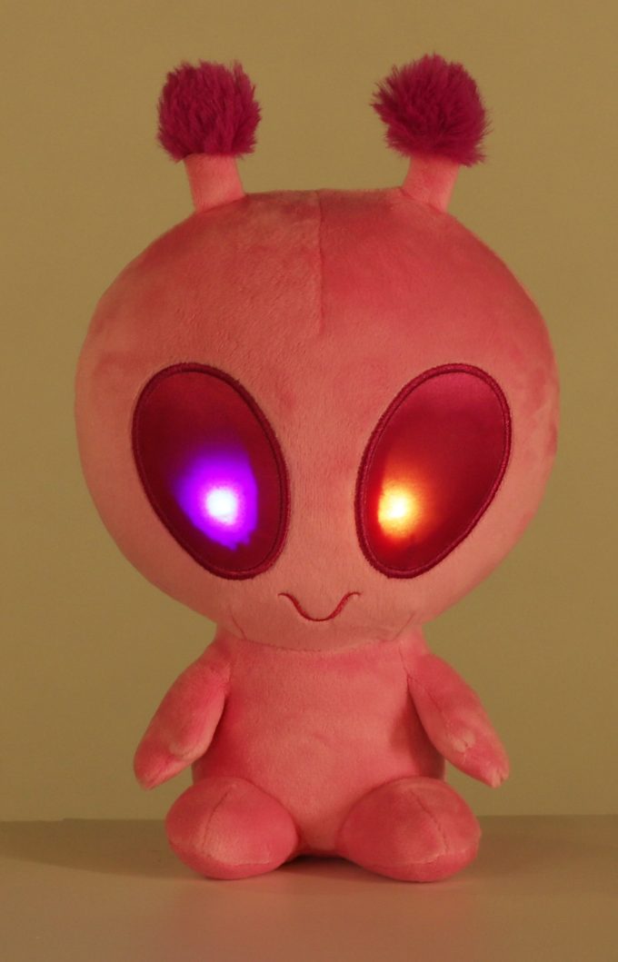 Aurora® - Galactic Cuties™ - 8" Solar Light Up Alien
