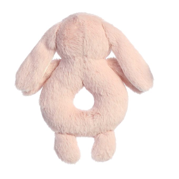 ebba™ - Dewey™ - 6" Rose Ring Rattle