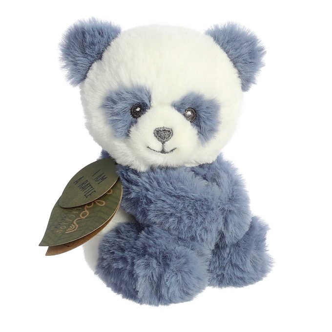 ebba™ - Eco Ebba™ - 6" Pembe Panda Rattle™