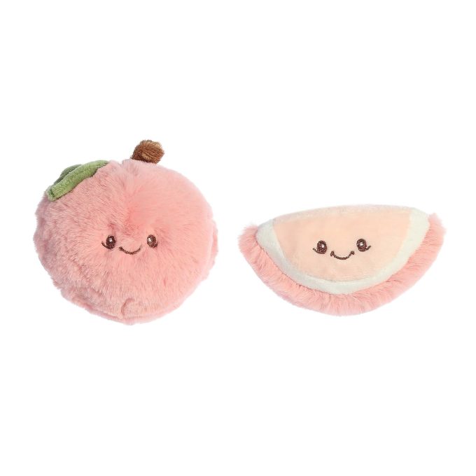 ebba™ - Precious Produce™ - Peach Rattle & Crinkle Set