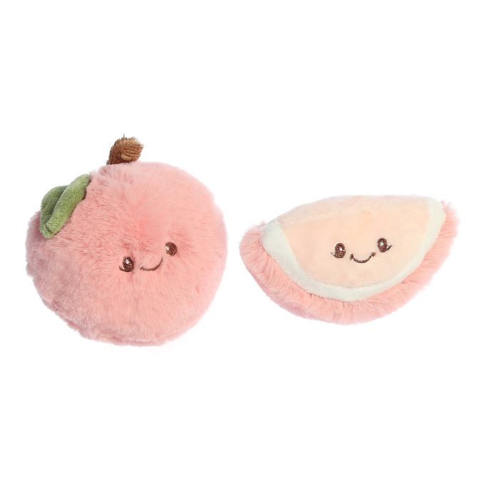 ebba™ - Precious Produce™ - Peach Rattle & Crinkle Set