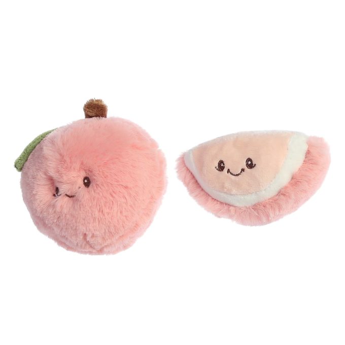 ebba™ - Precious Produce™ - Peach Rattle & Crinkle Set