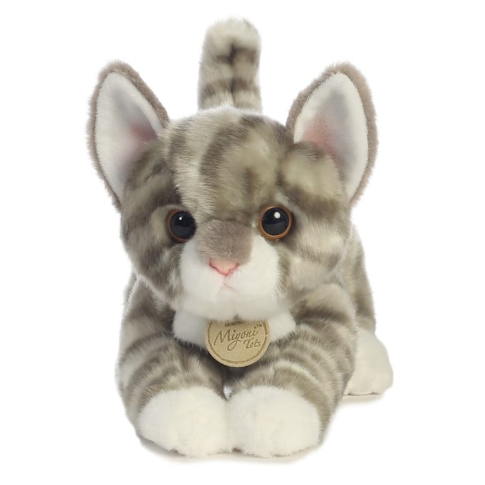 Aurora® - Miyoni® Tots - 9" Grey Tabby Kitten