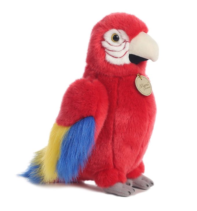 Aurora® - Miyoni® - 11" Macaw Parrot