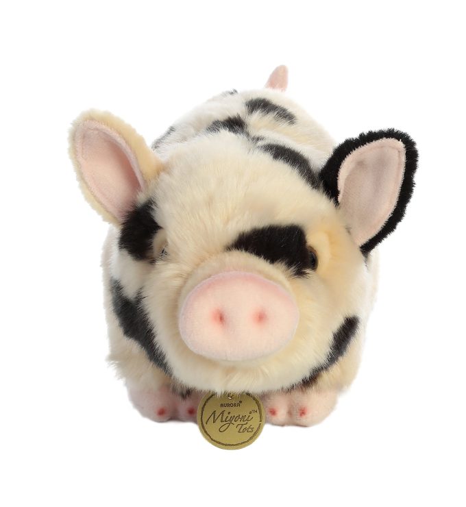 Aurora® - Miyoni® Tots - 11" Pot-Bellied Piglet Spotted