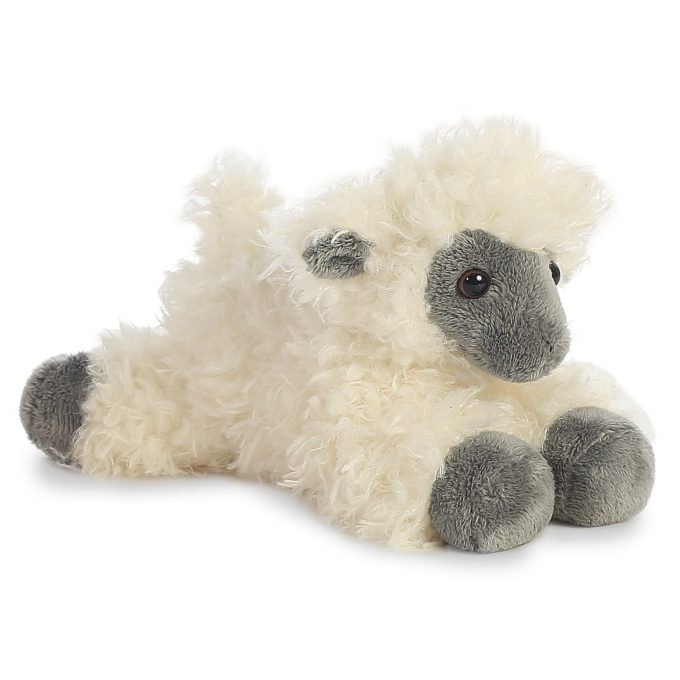 Aurora® - Mini Flopsie™ - 8" Black Face Sheep