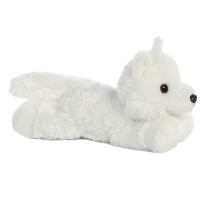 Aurora® - Mini Flopsie™ - 8" White Wolf
