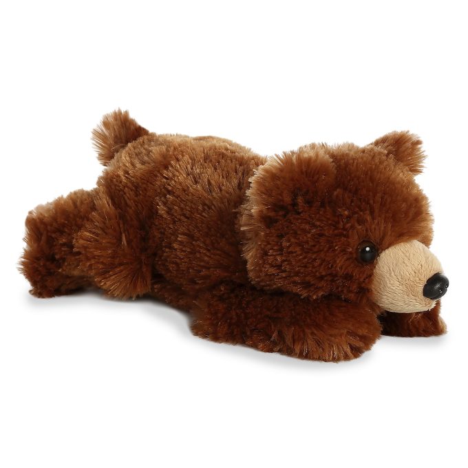 Aurora® - Mini Flopsie™ - 8" Grizzly Bear