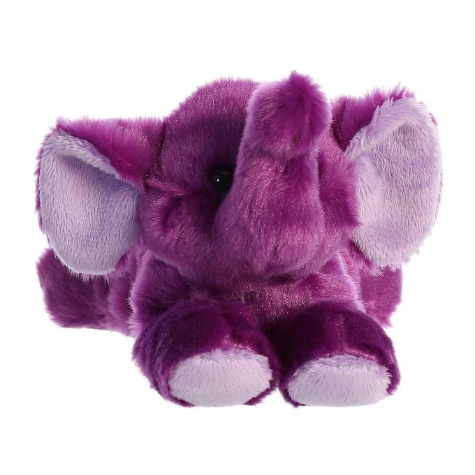 Aurora® - Mini Flopsie™ - 8" Violet Elephant™
