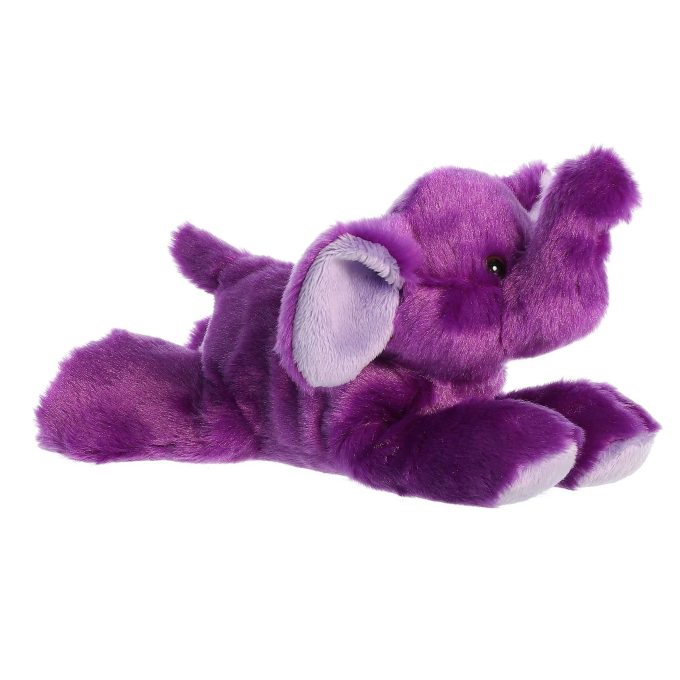 Aurora® - Mini Flopsie™ - 8" Violet Elephant™