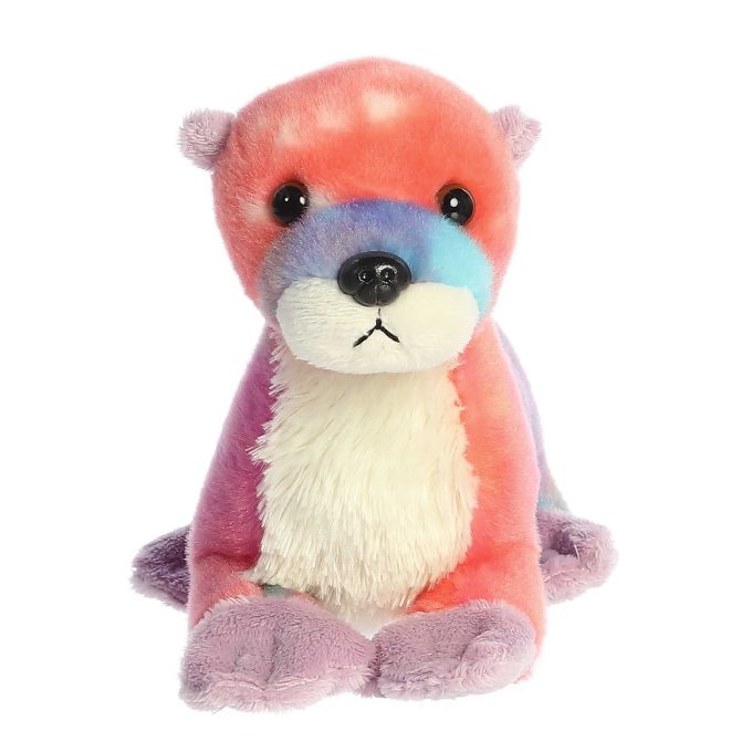Aurora® - Mini Flopsie™ - 8" Rainbow River Otter™