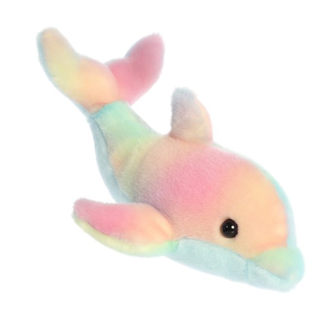 Aurora® - Mini Flopsie™ - 8" Rainbow Dolphin™
