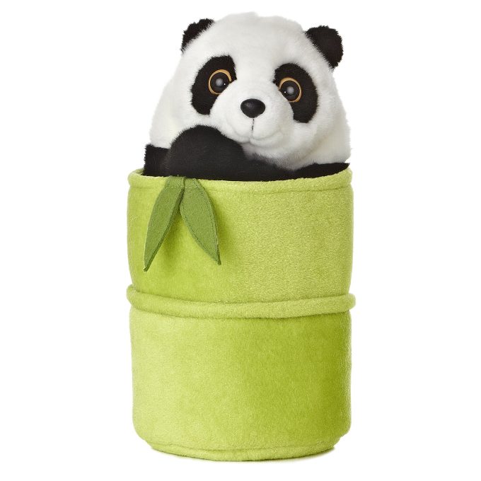 Aurora® - Hand Puppet - 10" Panda Pop Up Puppet