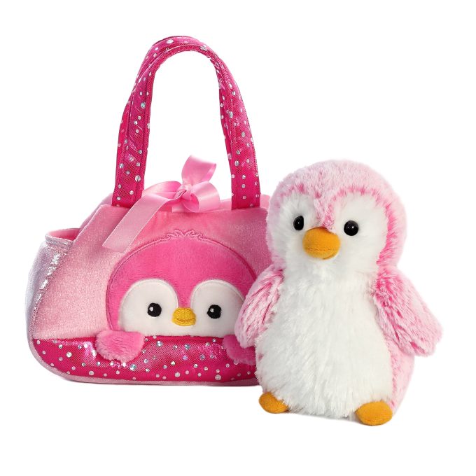 Aurora® - Fancy Pals™ - 7" PomPom Penguin - Pink