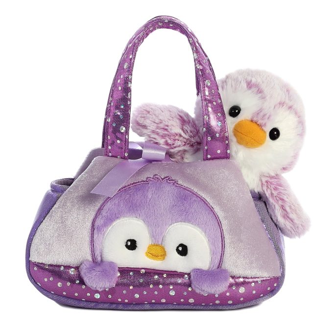 Aurora® - Fancy Pals™ - 7" PomPom Penguin - Purple