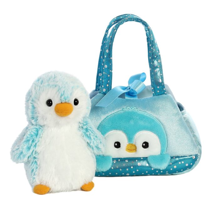 Aurora® - Fancy Pals™ - 7" PomPom Penguin - Blue