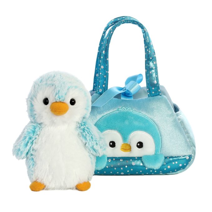 Aurora® - Fancy Pals™ - 7" PomPom Penguin - Blue