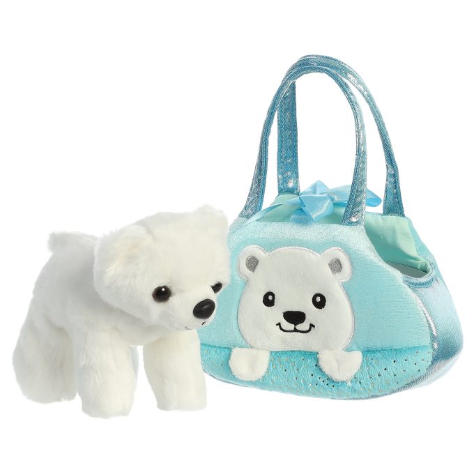 Aurora® - Fancy Pals™ - 7" Peek-A-Boo Polar Bear