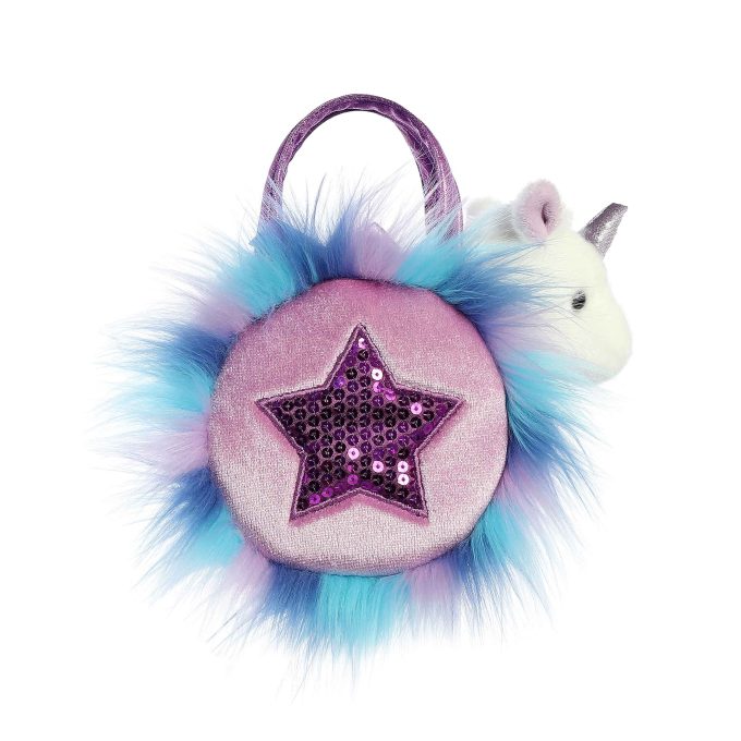 Aurora® - Fancy Pals™ - 5.5" Sparkle Heart Purple™ Unicorn