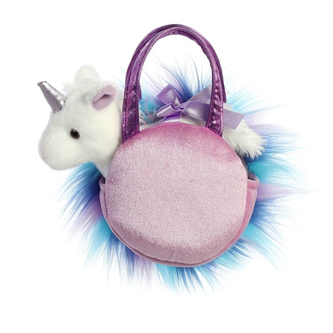 Aurora® - Fancy Pals™ - 5.5" Sparkle Heart Purple™ Unicorn