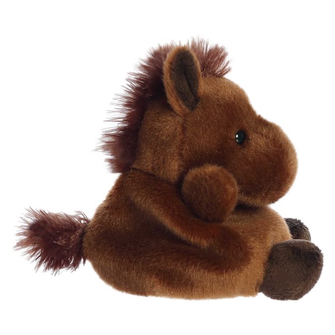 Aurora® - Palm Pals™ - 5" Truffle Brown Horse™