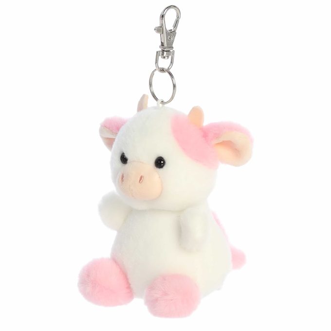 Aurora® - Palm Pals™ - 4" Belle Strawberry Cow™ Clip-On