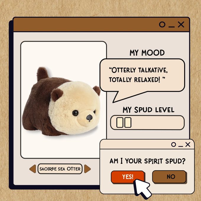 Aurora® - Spudsters™ - 10" Saoirse Sea Otter™