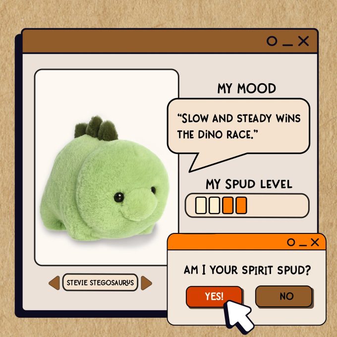 Aurora® - Spudsters™ - 10" Stevie Stegosaurus™