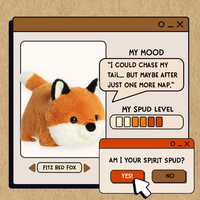 Aurora® - Spudsters™ - 10" Fitz Red Fox™