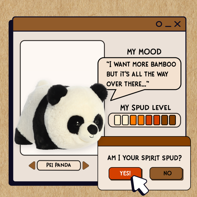 Aurora® - Spudsters™ - 10" Pei Panda™