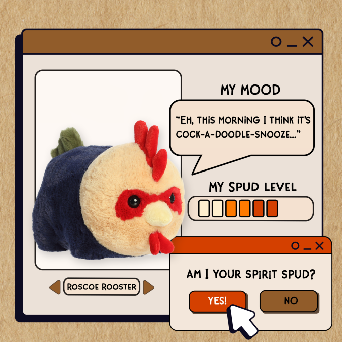 Aurora® - Spudsters™ - 10" Roscoe Rooster™