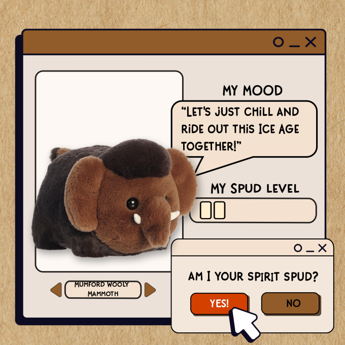 Aurora® - Spudsters™ - 10" Mumford Wooly Mammoth™