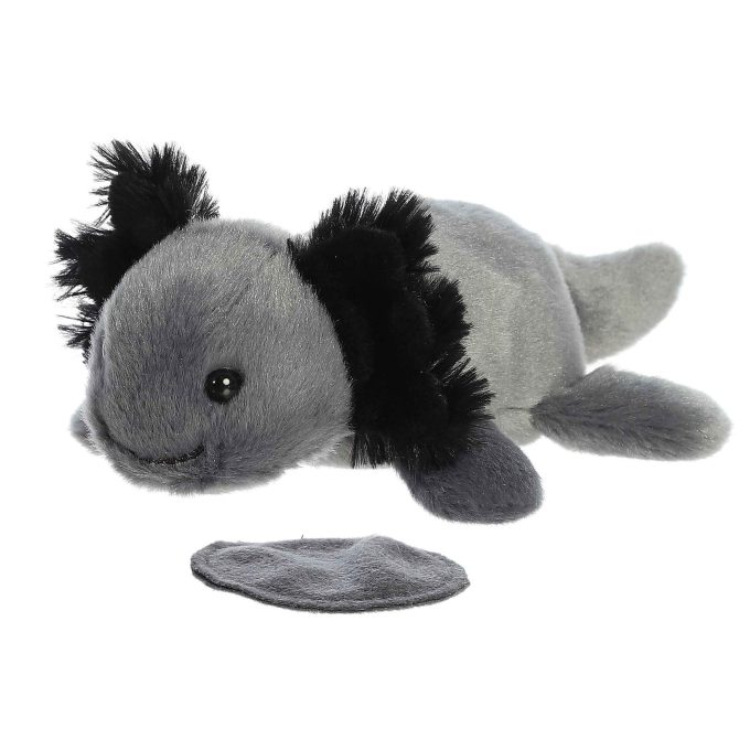 Aurora® - Shoulderkins™ - 6.5" Ebon Black Axolotl™