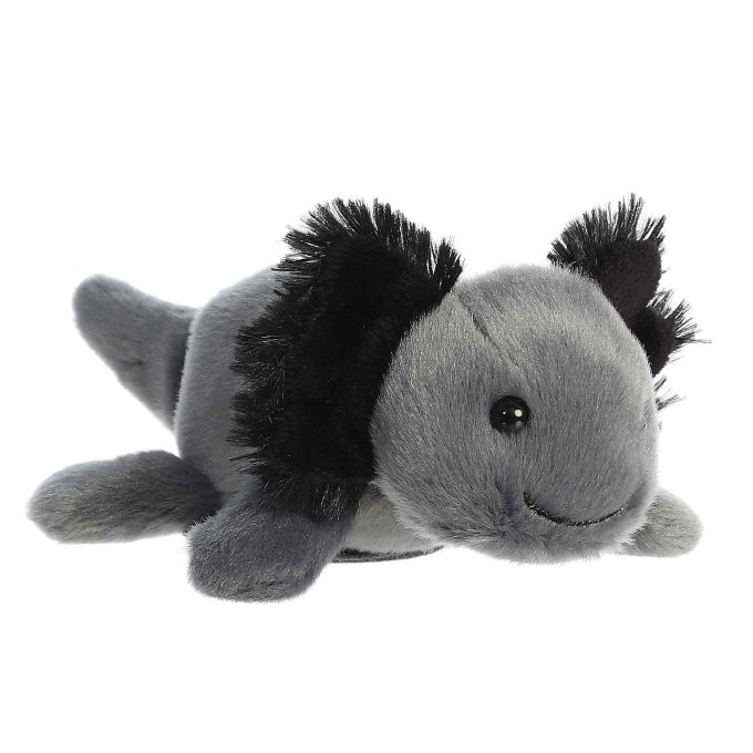 Aurora® - Shoulderkins™ - 6.5" Ebon Black Axolotl™